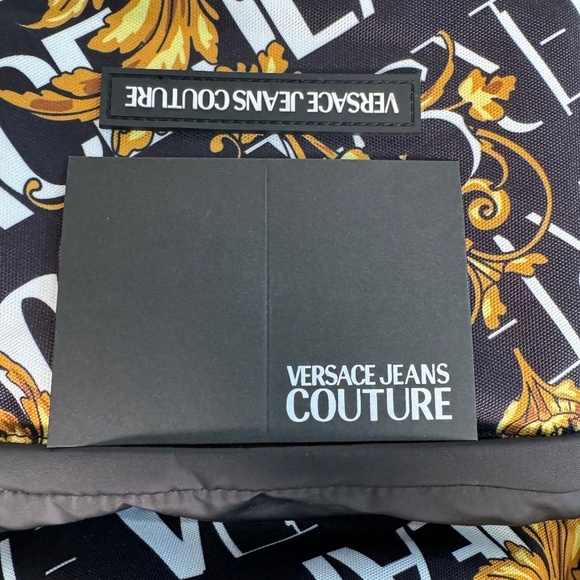 Versace Jeans Couture Baroque Print Backpack - Picture 8 of 12